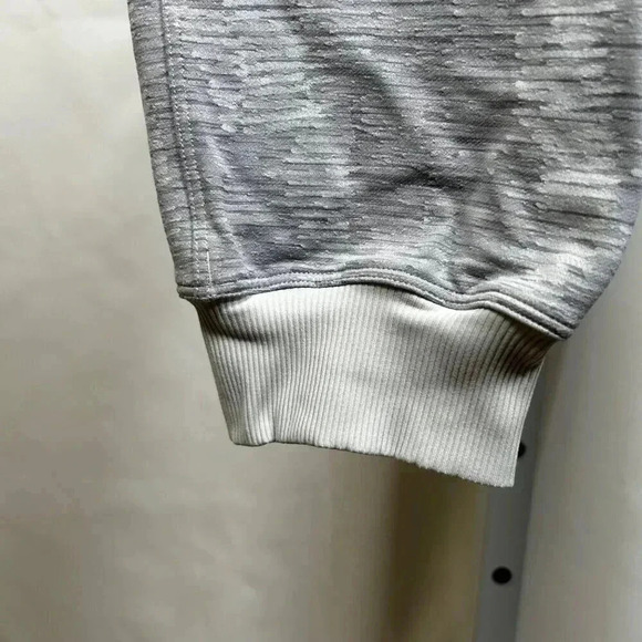 Lululemon Stretch High Rise Jogger Size 4 Women Linear Tempo Jacquard Silver Dro - Picture 4 of 8